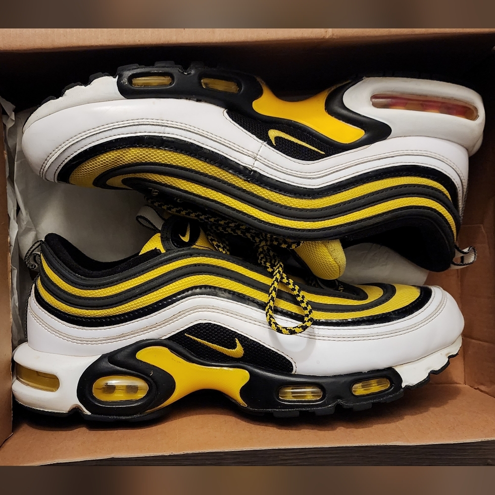 Nike Air Max Plus 97 Frequency Pack White